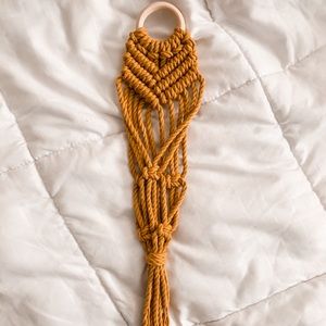 Mini Succulent Macrame Plant Hanger